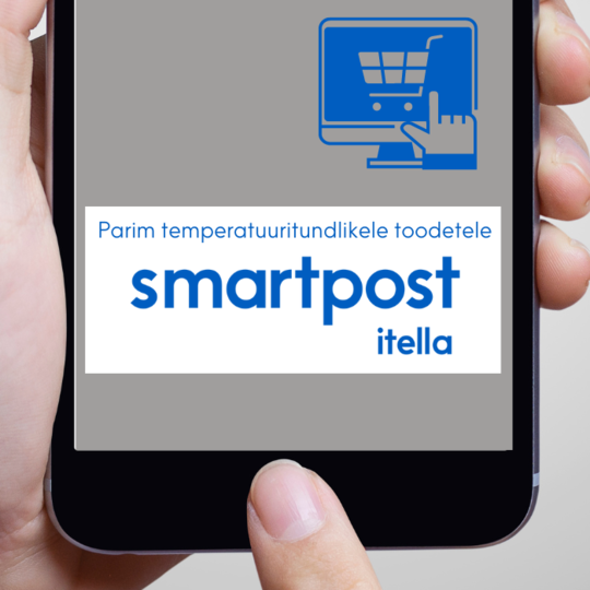 talvel külmaga telli tellimus smartposti automaati, et tagada toodete kvaliteet ja töökindlus