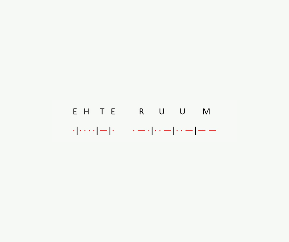 Ehte-Ruum-tähendus-morsekoodis