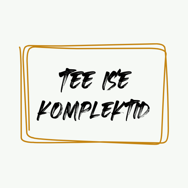 EHTE RUUM pakub erinevaid käsitööehete ise tegemise komplekte