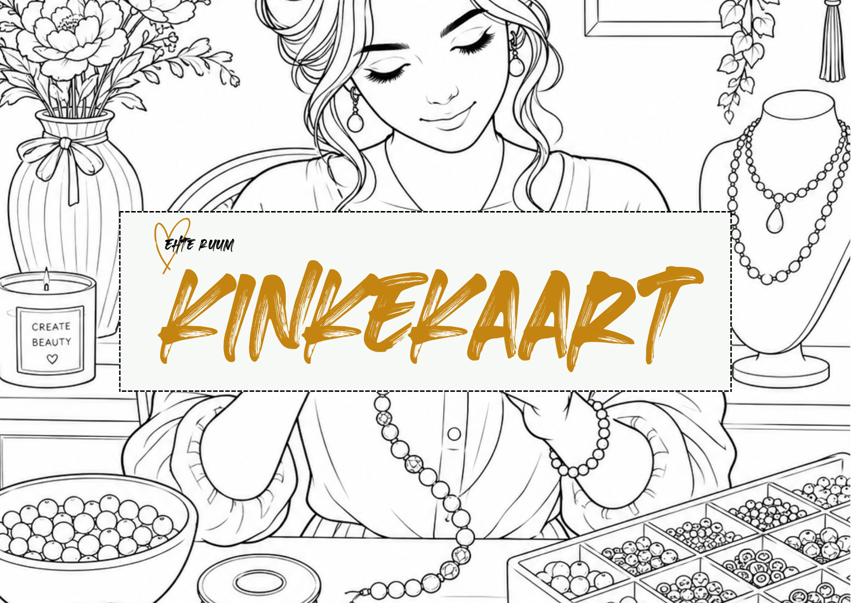 TE RUUMi virtuaalne kinkekaart ehete valmistamise materjalide ja DIY komplektide ostmiseks