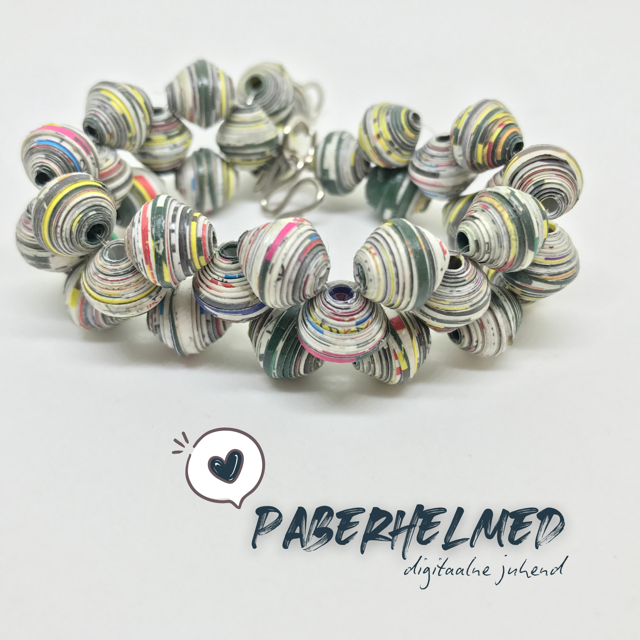 Digitaalne paberhelmeste valmistamise juhend on loodud algajatele ja edasijõudnutele ning keskendub taaskasutusele ja keskkonnasõbralikkusele.