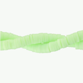 Heledad kollakasrohelised 5 mm heishi-helmed lähivaates