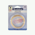 Kuldset värvi ümar Beadalon German Style ehtetraat, 22 Gauge (0,64 mm), 10-meetrine rull traadiväänamiseks ja ehete valmistamiseks.
