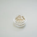 Miyuki Cube 1,8 mm #961 kirka hõbedase kattega kuubikujulised klaashelmed, 10 g