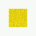 Miyuki Delica 11/0 koodiga DB-0721. Detailne lähivõte kirkast läbipaistmatust kollasest (Opaque Yellow) silindrilisest seemnehelmestest.