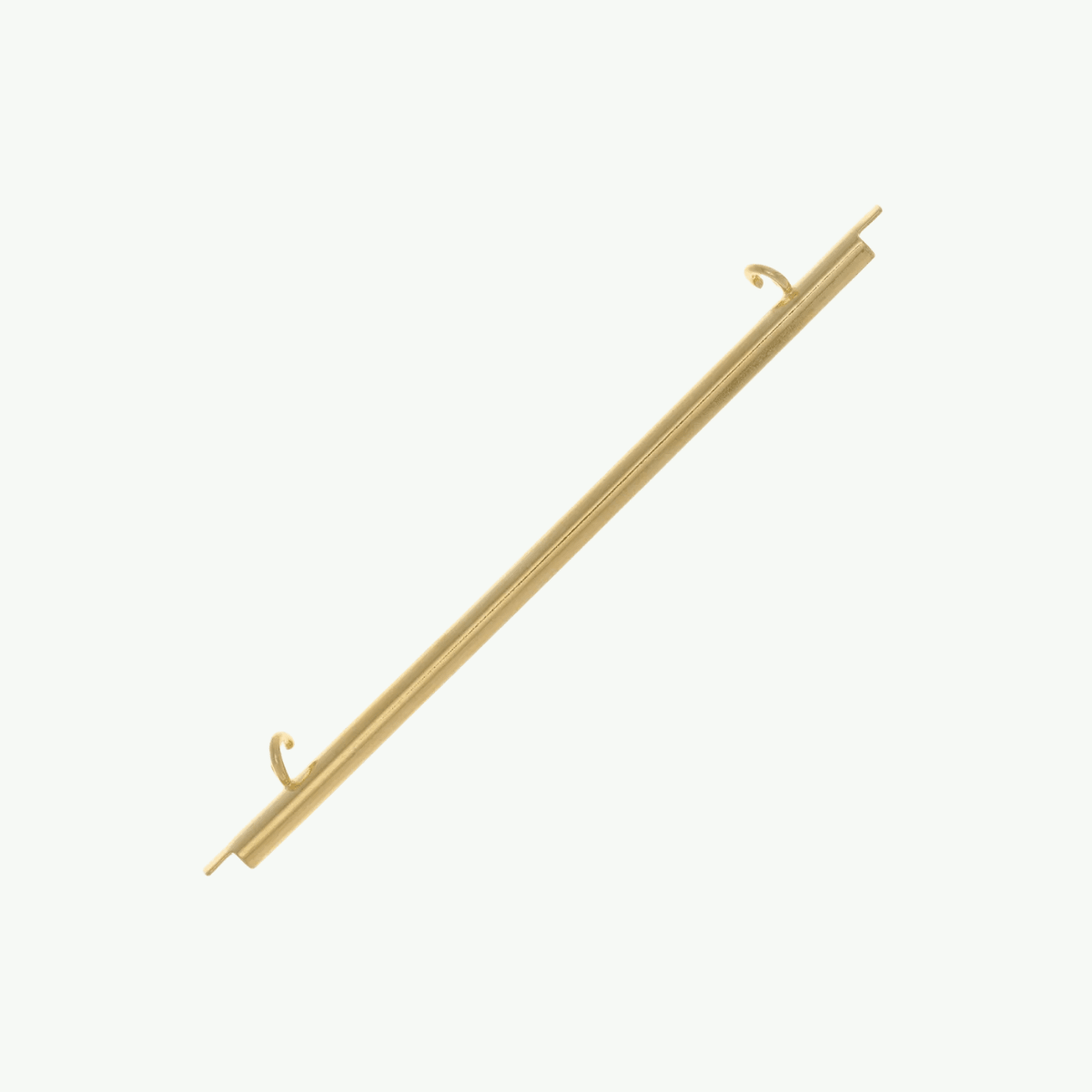 24K kullatud silindrikujuline helmepõimingu otsik Miyuki Delica helmestele 60 mm