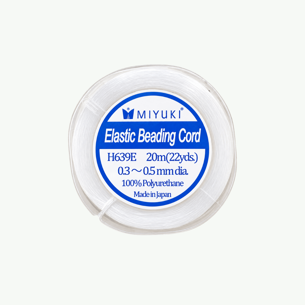 Miyuki Elastic Beading Cord peen elastne helmenöör 20 m poolil