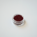 Miyuki 15/0 Rocailles 4470 Duracoat Opaque Maroon, tumepunased vastupidava kattega väikesed seemnehelmed ehtetöödeks.