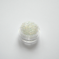 Miyuki Rocailles 8/0 250 Crystal AB läbipaistvad kristalltooniga seemnehelmed 5g pakendis