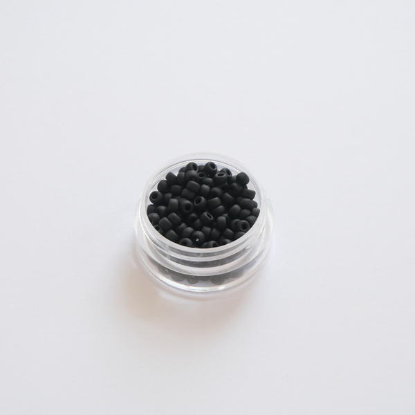 Miyuki Seed beads 8/0 401F Black Mat mattmustad seemnehelmed 5g pakendis