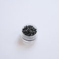 Miyuki Seed beads 8/0 4511 Opaque Black Picasso mustad Picasso-viimistlusega seemnehelmed 5g pakendis