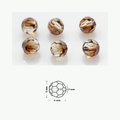 Preciosa Crystal Venus 6 mm kristallpärlid