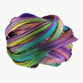Purple Passion Borealis toonis voldiline Shibori siidpael helmestikandi ja tekstiilehete valmistamiseks