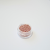 TOHO 15/0 ümmargused mikro-seemnehelmed, PermaFinish galvaniseeritud Sweet Blush roosakas-kuldne, värvikood PF552.