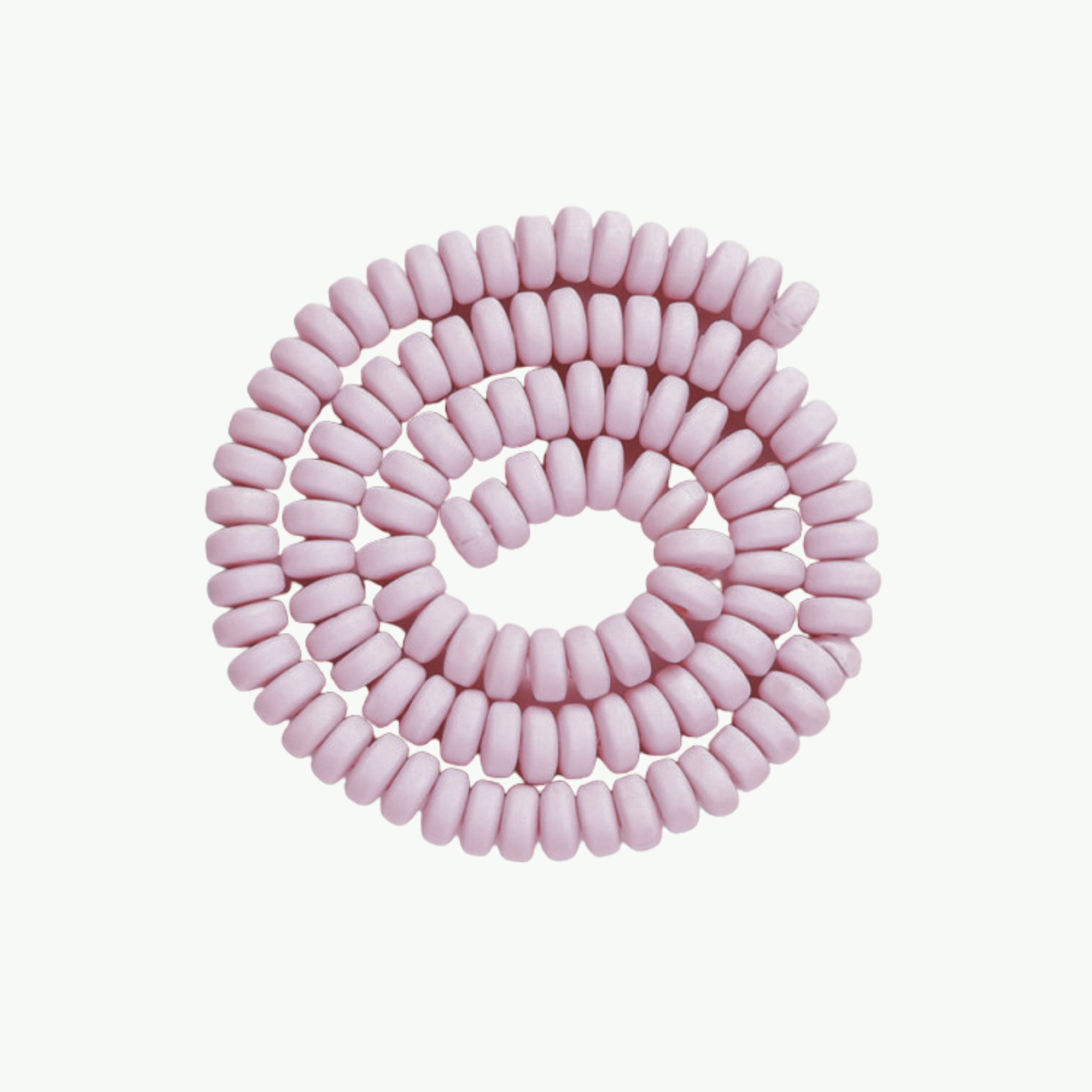 Vanaroosad lamedad polümeerhelmed 7 × 3 mm